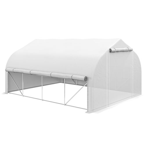 Invernadero Terraza De Abeto Pc 90x48x49,5 Cm-outsunny. Transparente con  Ofertas en Carrefour