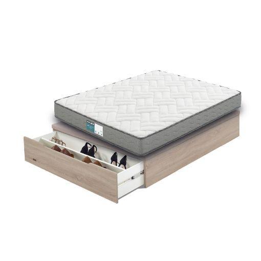 Pack Colchón Flex Essential Confort 135x200 + Canapé Abatible Zapatero  Madera 25 Natural. Con Montaje Incluido con Ofertas en Carrefour