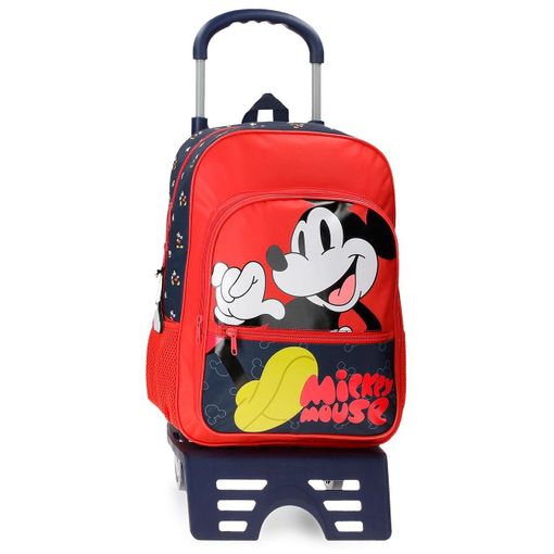 es bonito Pacer pecado Mochila Escolar Mickey Mouse Fashion 38cm Con Carro con Ofertas en  Carrefour | Ofertas Carrefour Online