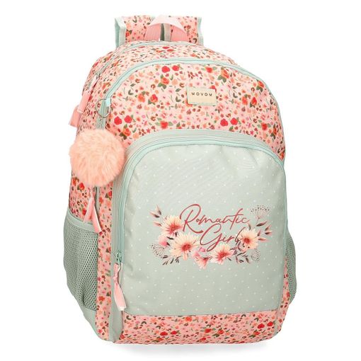 Mochila Escolar Movom Never Stop Dreaming Dos Compartimentos con