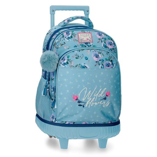 Hacer de múltiples fines Contiene Mochila 2 Ruedas Movom Wild Flowers con Ofertas en Carrefour | Ofertas  Carrefour Online