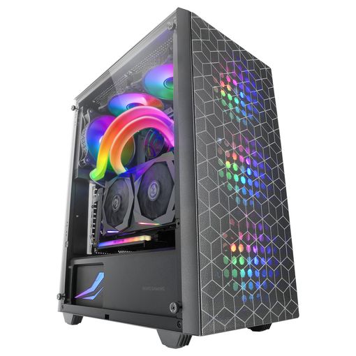 Mars Gaming Mc-s1 Negro, Caja Pc Gaming Micro-atx, Iluminación Argb,  Ventilador Frgb con Ofertas en Carrefour