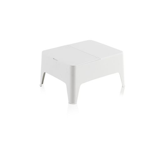 Mesa Auxiliar Plegable Redonda Blanco Lifetime Ø84 X 74 Cm con Ofertas en  Carrefour