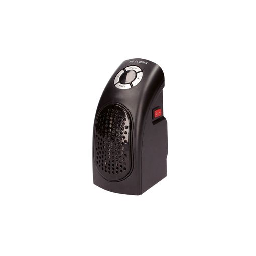 Calefactor De Enchufe 400w, Calefactor Cerámico, Bajo Consumo, Calefactor  Baño, Calefactor Eléctrico, Calefactor Pequeño Negro Negro con Ofertas en  Carrefour