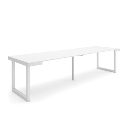 Mesa Consola extensible, 300, Blanco