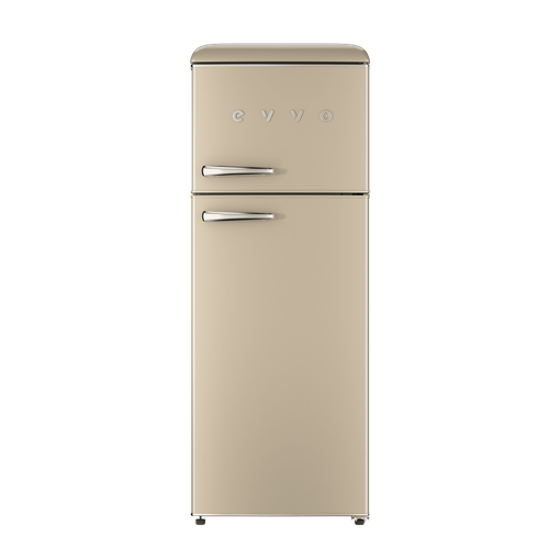 Evvo Frigorífico 2 Puertas F45 Retro Beige, 170l + 45l, Crisper Zone,  Silencioso con Ofertas en Carrefour