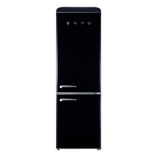 Frigorífico Combi EVVO F55 GLASS NEGRO: 509,90 €