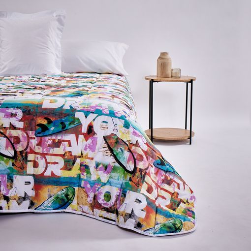 Edredón Nórdico Estampado Cama 150/160cm Dibly Reversible Rosa Donegal  Collections con Ofertas en Carrefour