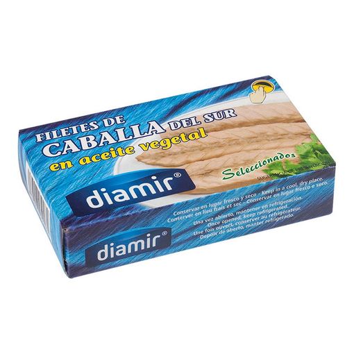 Filetes De Caballa Diamir Aceite Vegetal (90 G)