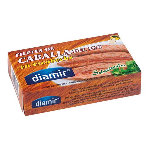 Filetes De Caballa Diamir Escabeche (90 G)