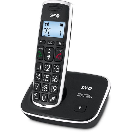 Spc Magnus - Teléfono Móvil Para Mayores Teclas Xl, Compatible Audífono,  Botón Sos - Negro con Ofertas en Carrefour
