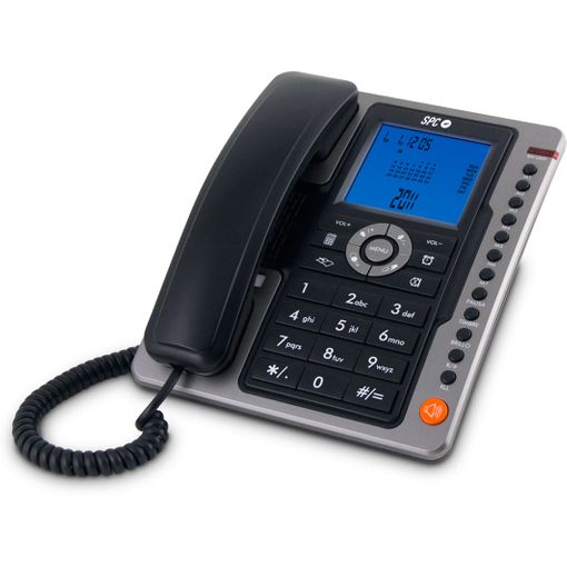 Spc Keops - Teléfono Fijo Inalámbrico Con Pantalla Iluminada E  Identificador Llamadas con Ofertas en Carrefour