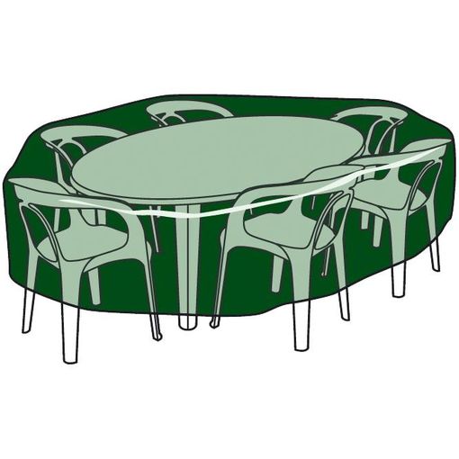 Funda Circular Cubre Mesas Y Sillas De Poliã©ster ⌀ 205 Cm X 90 Cm