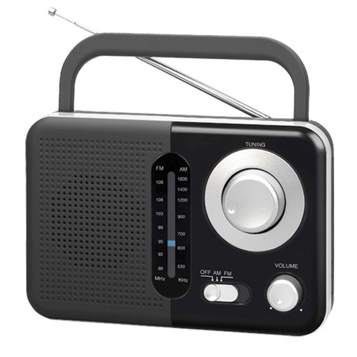  Radio portátil AM FM con batería con la mejor recepción,  conector para auriculares, mejor calidad de sonido : Electrónica