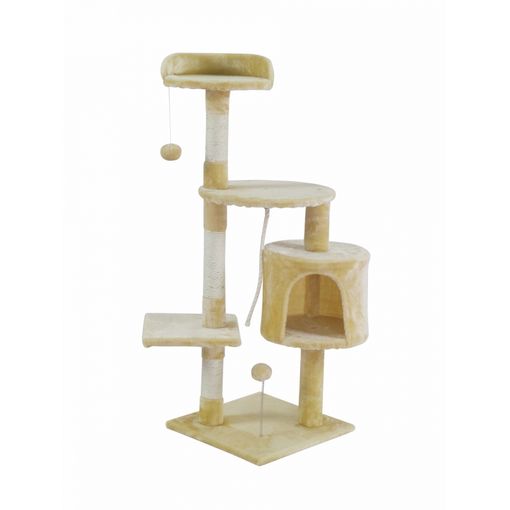 Árbol Rascador Para Gatos Con Escalera Torre De Gatos Escalada 94cm con  Ofertas en Carrefour