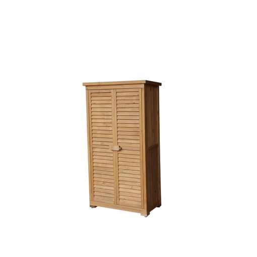 Armario De Jardín Gardiun Tavira 94x39x167 Cm En Pvc Con 3 Puertas, 3  Baldas Regulables Y Escobero, Uso Interior Y Exterior con Ofertas en  Carrefour