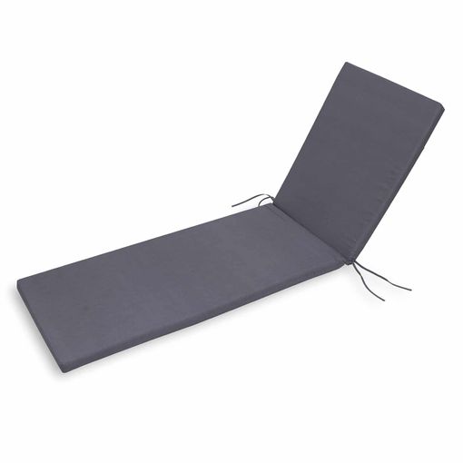 Coussin De Chaise Chillvert Gandía Square 38x38x4,5 Cm Gris Avec Housse  Amovible à Prix Carrefour