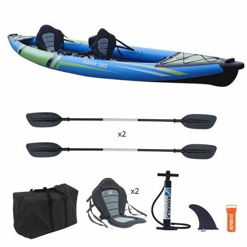 Kayak Hinchable de pesca a pedales Kraken 14