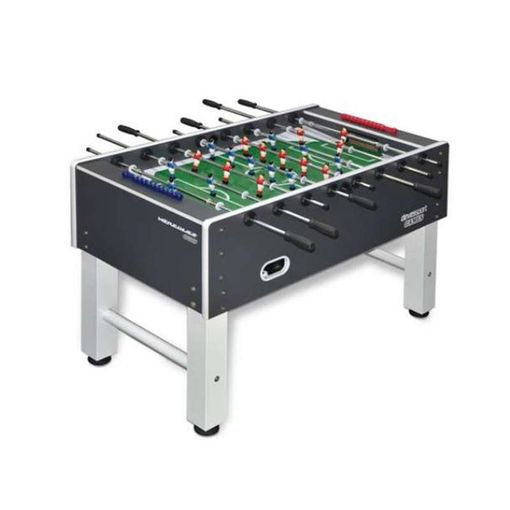 Futbolín Profesional “Hércules” Black – Jugadores Clásicos de Metal –  136x76x92