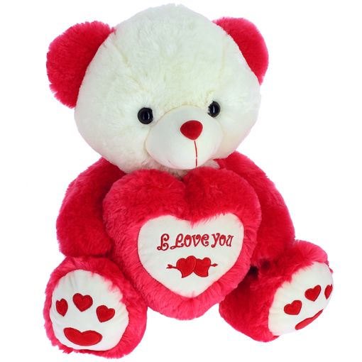 PELUCHE 21CM CORAZON SURTIDO LOVE