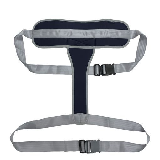 Cinturón Abdominal para Silla de Ruedas Acolchado con Hebillas