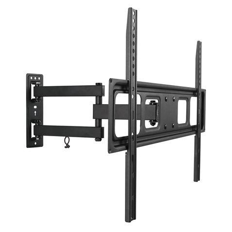 Soporte para TV, De Pared Articulado de 30 a 85 pulgadas, Doble Brazo, De  Acero, Resistencia 60k, Negro, 6006245 BROBOTIX