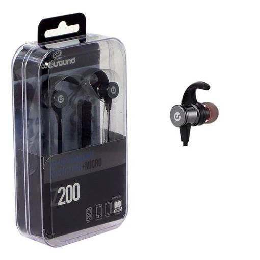 AURICULAR IN EAR CON REGULADOR DE VOLUMEN Y CABLE PLANO