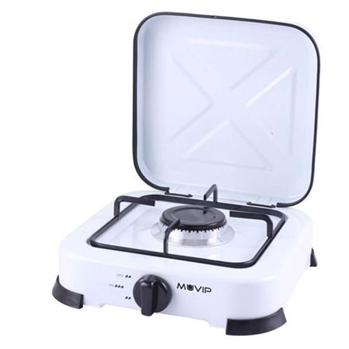 Infiniton Cocina De Gas Portatil Ggp-1w (1fuego, 30cm De Ancho, Hornillo A  Gas, Quemadores Desmontables, Gas Para Camping, Apoyo Antideslizante) con  Ofertas en Carrefour