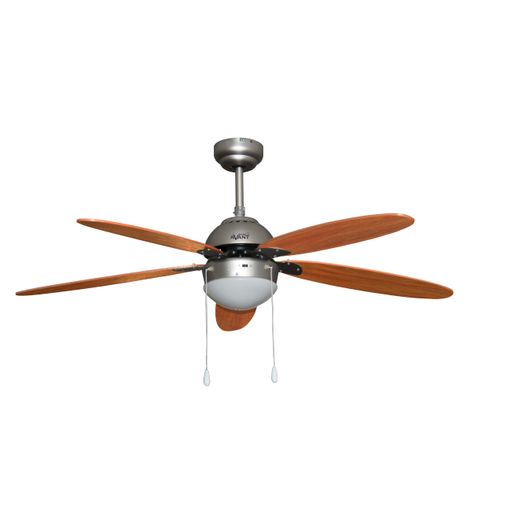 Ventilador De Techo 20w Minilevante Con Luz, Motor Ac, Mando A Distancia,  Silencioso, Color Cuero+cerezo/nogal con Ofertas en Carrefour