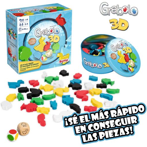 Grabolo 3d Juegos De Mesa Niños 4 Años Educativos Ludilo 80871 con Ofertas en Carrefour | Ofertas Carrefour Online