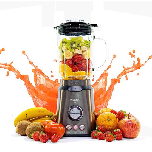 Batidora de Vaso de Cristal 1000W Power Blender