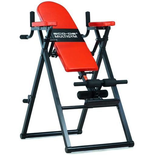 Tabla de Inversion Gravitacional Sport Fitness Negro y Naranja CS-0001780