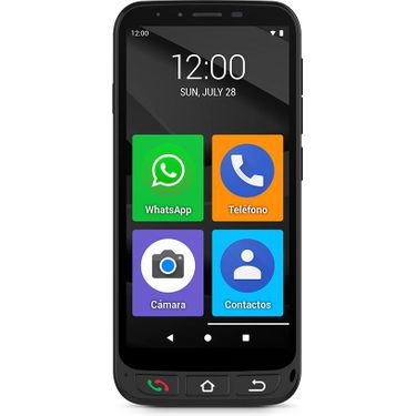 Smartphone Android Para Mayores Con Botón Sos, Modo Fácil Y Carcasa  Incluida Spc Zeus 4g con Ofertas en Carrefour