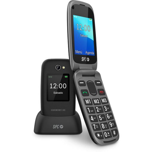 Alcatel 3082X 4G Teléfono para mayores con tapa GRIS