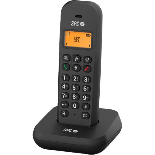 Spc Air - Teléfono Fijo Inalámbrico Pantalla Iluminada, Agenda, Id Llamada,  Mute - Blanco con Ofertas en Carrefour