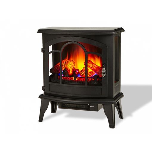 Chimenea Eléctrica Tipo Estufa 1800w En Negro con Ofertas en Carrefour