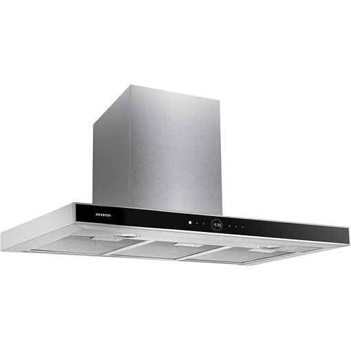 Campana Extraccion T Infiniton Cmpt-clr92s Inox 800m³/h, Luces Led, Tactil, Control Remoto