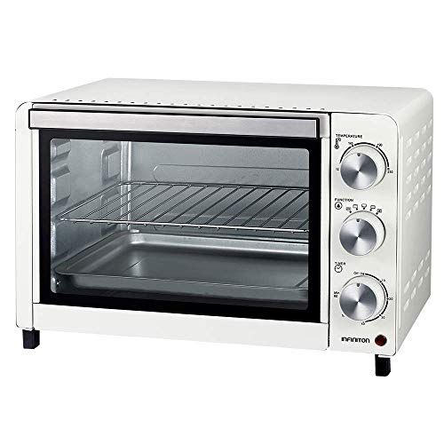 Infiniton Horno Convencion Sobremesa Hsm-12n18 (18l, 1200w, Negro,  Temperatura Hasta 230ºc Y Tiempo Hasta 60 Minutos, Horno Portatil) con  Ofertas en Carrefour