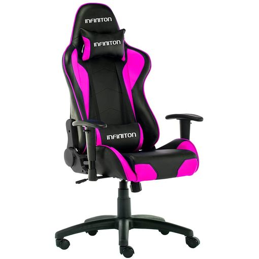 Silla Gaming Infiniton Gseat (silla Con Reposacabezas Y Cojín Lumbar, Cuero  Sintético, Ergonomica, Ideal Para Jugadores) (rosa) con Ofertas en  Carrefour