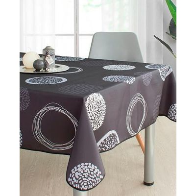 Mantel Antimanchas Rectangular Decoracion De Mesas De Salon, Cocinas,  Jardin_ Gris Stamps 150 X 240 Cm. con Ofertas en Carrefour | Ofertas  Carrefour Online