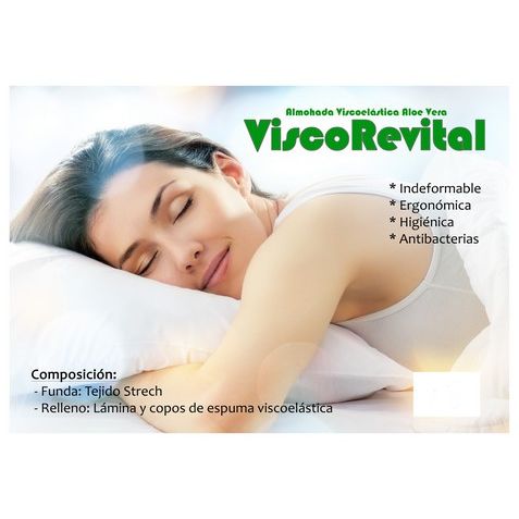 ALMOHADA VISCOELASTICA Y ALOE (135 CM)