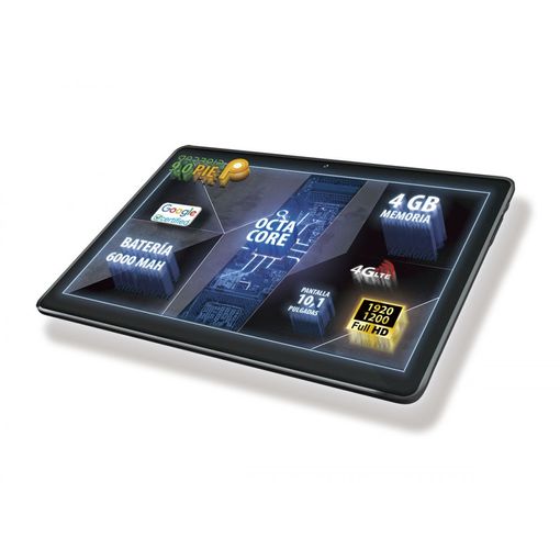 Talius Tablet 10,1" Zircon 1016 4g Octa Core, Ram 4gb, 64gb, Android 9.0