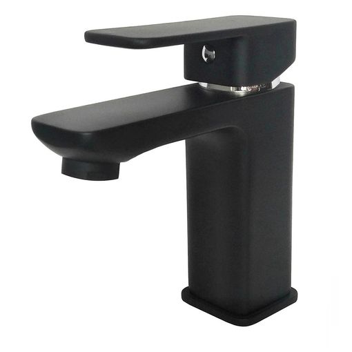 Grifo de baño monomando negro mate IMEX: diseño moderno y