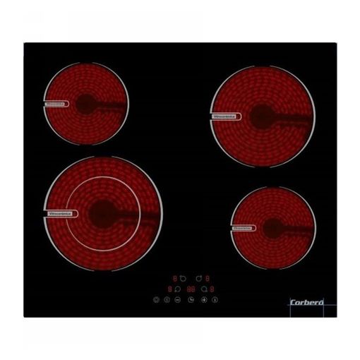 Placa Teka Tb6415 Vitroceramica 4 Fuegos Touch Control 40239042