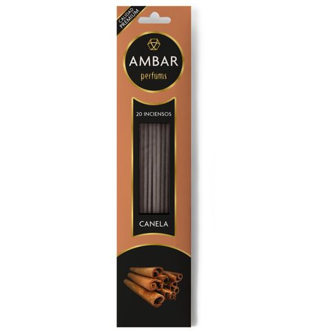 AMBAR PERFUMS Incienso Canela 20 unidades