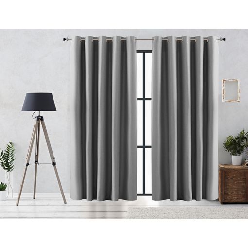 Cortinas Opacas, Blackout, Térmicas Aislantes Del Frio Y Del Calor (azul) -  Home Mercury con Ofertas en Carrefour