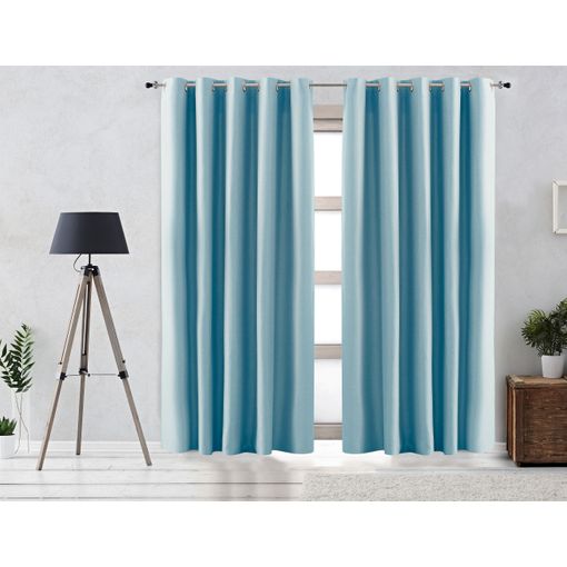 Cortinas Opacas, Blackout, Térmicas Aislantes Del Frio Y Del Calor (marrón)  - Home Mercury con Ofertas en Carrefour