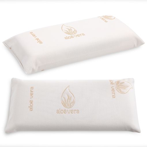 Almohada Viscoelástica Copos Funda Aloe Vera 150cm Donegal Collections con  Ofertas en Carrefour