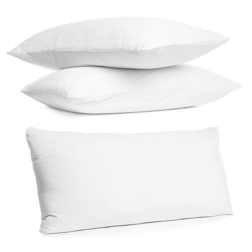 Maxzzz Pack de 2 Almohadas 50x75cm para Dormir Almohadas Fibra de