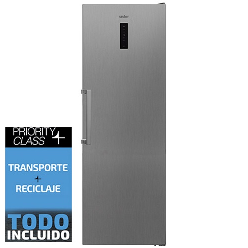 Congelador Vertical Sauber Serie5-186i-c Nofrost E Alto 186 Cm 307 Litros Acero Inox con Ofertas en Carrefour | Carrefour Online